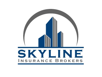 Skyline Insurance Brokers logo design by 35mm