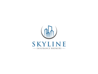 Skyline Insurance Brokers logo design by ndaru