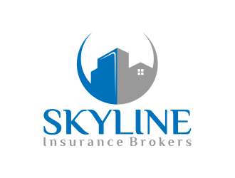 Skyline Insurance Brokers logo design by rykos