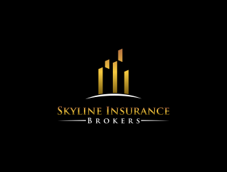 Skyline Insurance Brokers logo design by luckyprasetyo