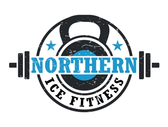 Northern ICE Fitness logo design by DreamLogoDesign