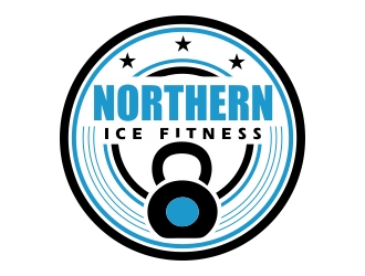 Northern ICE Fitness logo design by ruki