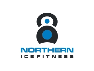 Northern ICE Fitness logo design by EkoBooM