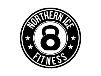 Northern ICE Fitness logo design by MarkindDesign