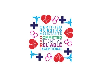 Certified Nursing Assistants: Committed Attentive Reliable Exceptional logo design by Erasedink