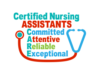 Certified Nursing Assistants: Committed Attentive Reliable Exceptional logo design by done