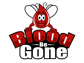Blood Be Gone logo design by DreamLogoDesign