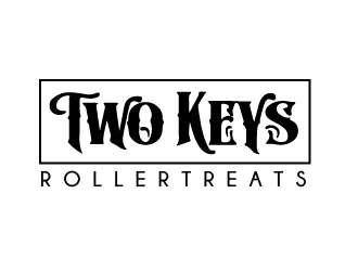 TWO KEYS ROLLER TREATS logo design by eyeglass