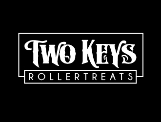 TWO KEYS ROLLER TREATS logo design by eyeglass