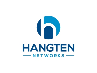 Hangten Networks logo design by Janee