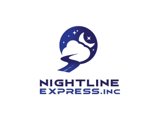 Nightline Express, Inc. logo design by emberdezign