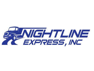 Nightline Express, Inc. logo design by Boomstudioz