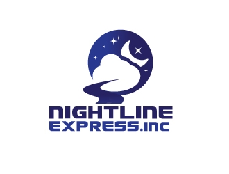Nightline Express, Inc. logo design by emberdezign