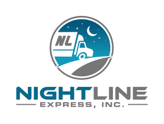 Nightline Express, Inc. logo design by Dakon