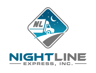Nightline Express, Inc. logo design by Dakon