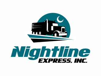Nightline Express, Inc. logo design by ingepro