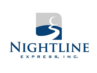 Nightline Express, Inc. logo design by Marianne