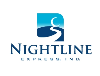 Nightline Express, Inc. logo design by Marianne
