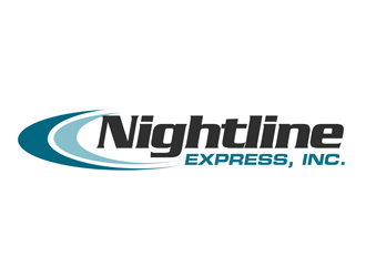 Nightline Express, Inc. logo design by kunejo