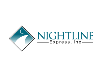 Nightline Express, Inc. logo design by giphone