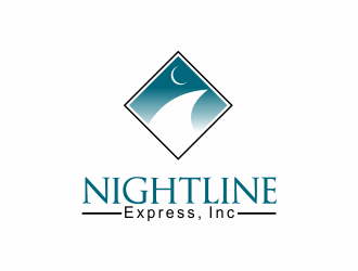 Nightline Express, Inc. logo design by giphone