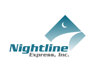 Nightline Express, Inc. logo design by Greenlight