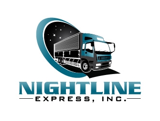 Nightline Express, Inc. logo design by usef44