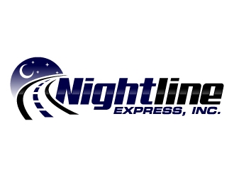 Nightline Express, Inc. logo design by jaize