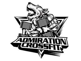 Admiration Crossfit logo design by shere