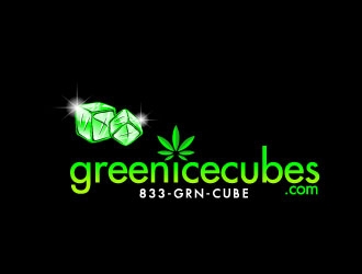 greenicecubes.com logo design by uttam