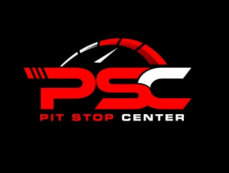 Pit Stop Center logo design by labo