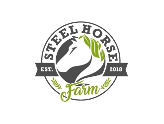 Steel Horse Farm  logo design by dasigns