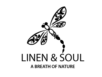 Linen & Soul logo design by Suvendu