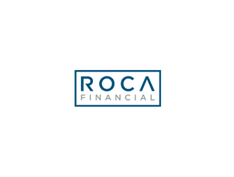 ROCA Financial logo design by bomie