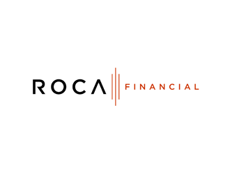 ROCA Financial logo design by bomie
