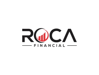 ROCA Financial logo design by rokenrol