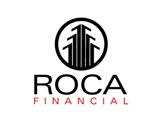 ROCA Financial logo design by kunejo