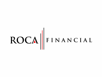ROCA Financial logo design by mutafailan