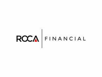 ROCA Financial logo design by mutafailan