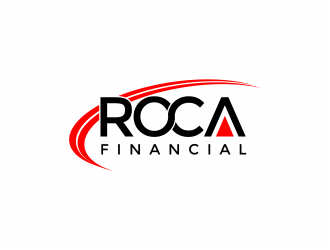 ROCA Financial logo design by mutafailan