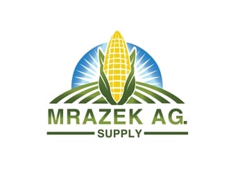 Mrazek Ag. Supply logo design by Roma