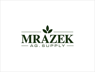 Mrazek Ag. Supply logo design by hole