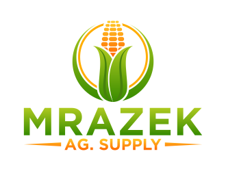 Mrazek Ag. Supply logo design by maseru