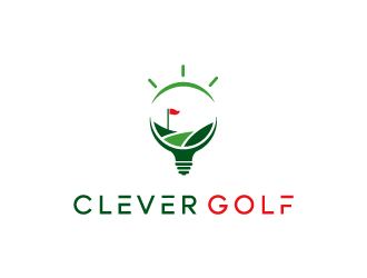 Clever Golf  logo design by bluespix