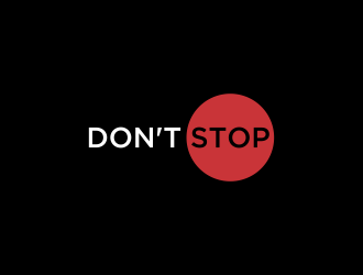 Dont Stop logo design by oke2angconcept