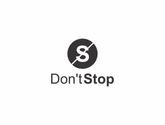 Dont Stop logo design by haidar
