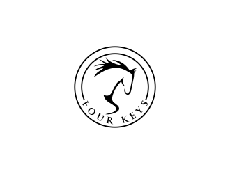 Four Keys logo design by oke2angconcept