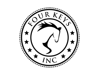 Four Keys logo design by CreativeKiller