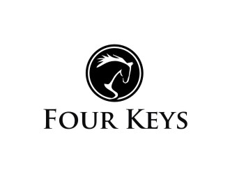 Four Keys logo design by agil