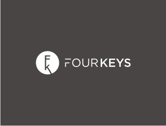 Four Keys logo design by Asani Chie
